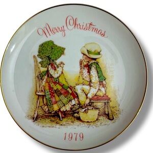 Vintage Holly Hobbie Commemorative Edition Genuine Porcelain Collective Plate